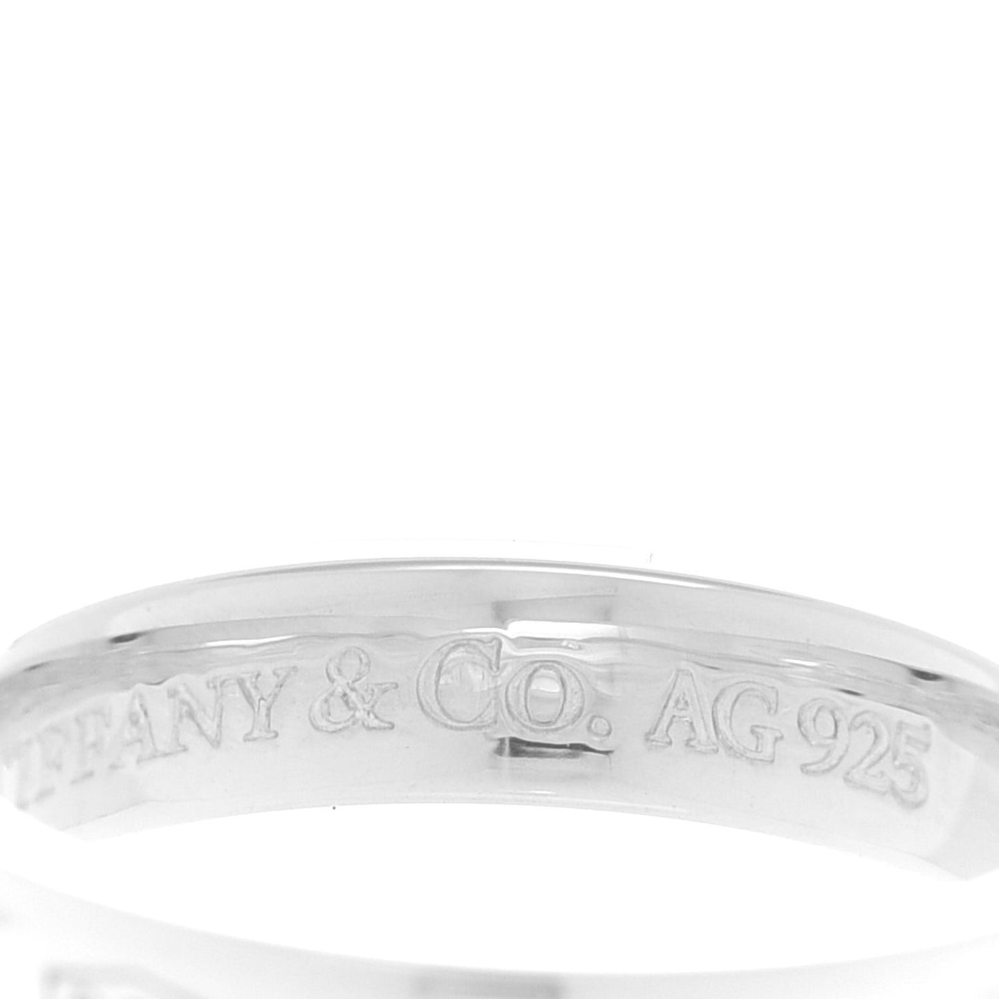Sterling Silver Narrow 1837 Band Ring 52 6
