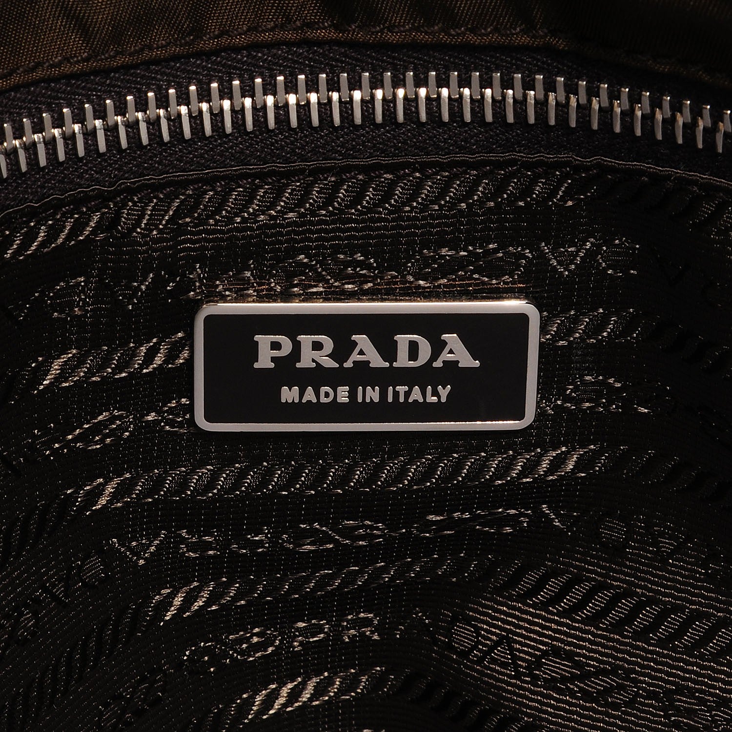 Prada Tessuto Saffiano Messenger Satchel Bruciato 9 of 18