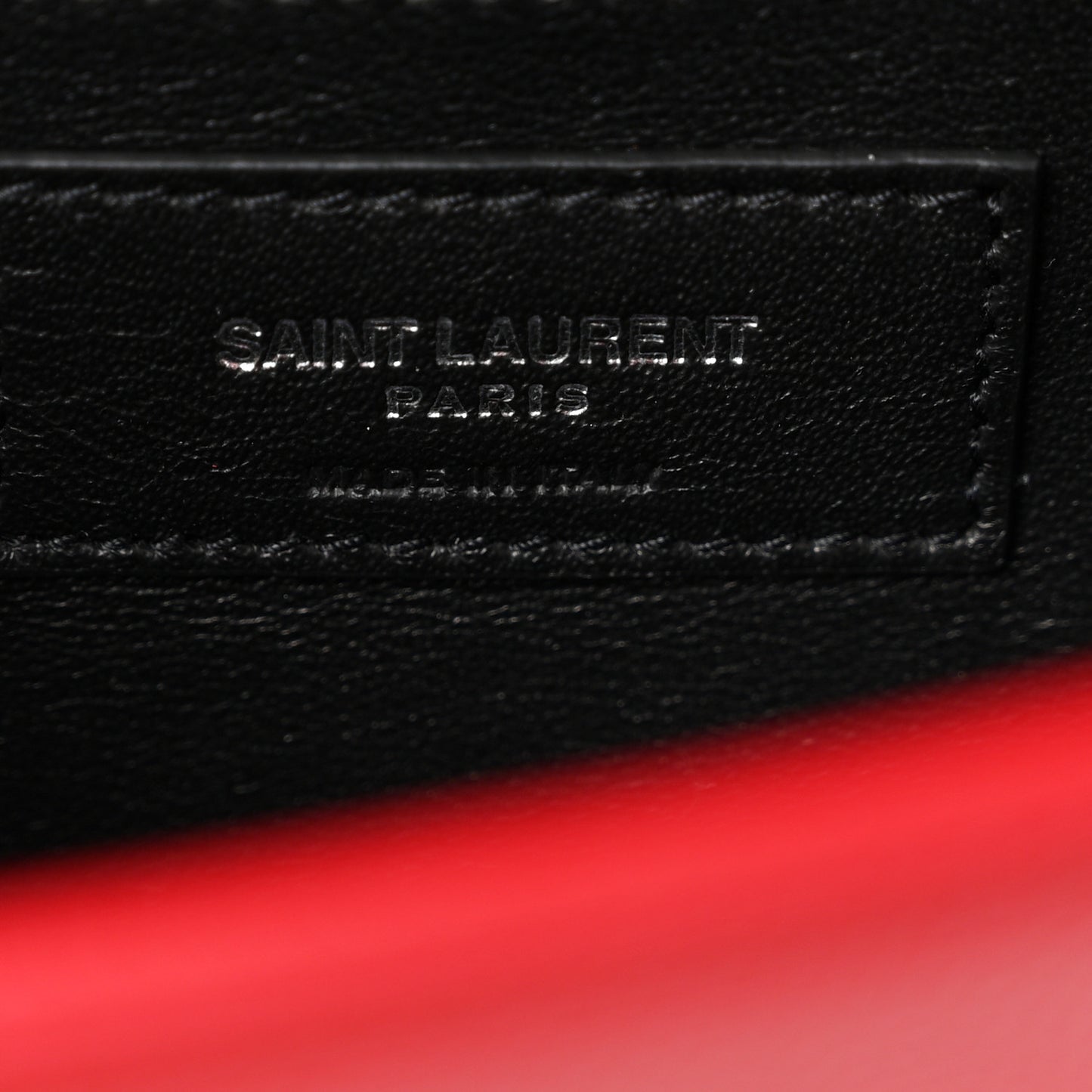 Grain De Poudre Medium Classic Monogram Kate Tassel Satchel Rouge Eros