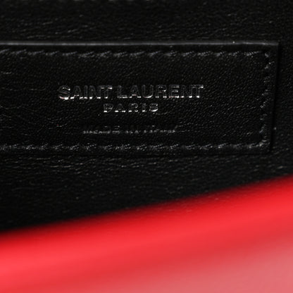 Saint Laurent Grain De Poudre Medium Classic Monogram Kate Tassel Satchel Rouge Eros 5 of 9