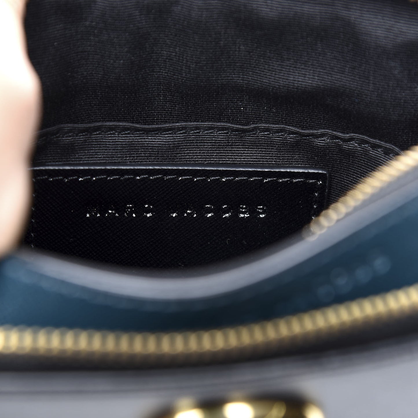 Saffiano Small Snapshot Camera Bag Black Multi