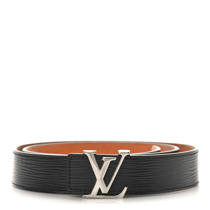 Louis Vuitton Epi 30mm LV Initiales Belt 85 34 Black 1 of 7