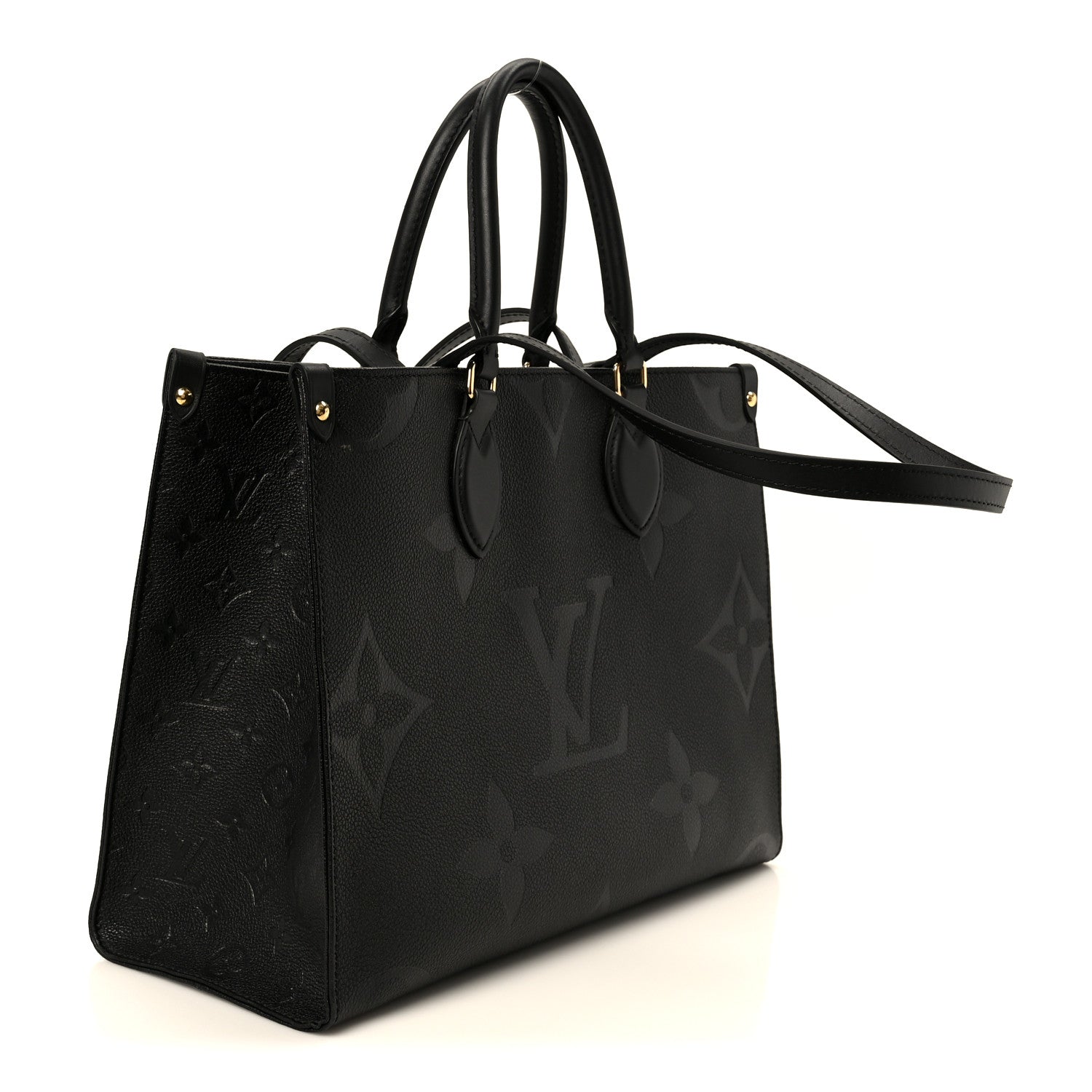 Louis Vuitton Empreinte Monogram Giant Onthego MM Black 2 of 8