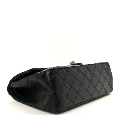 Chanel Aged Calfskin Quilted 2.55 Reissue 225 Flap Black 4 of 10