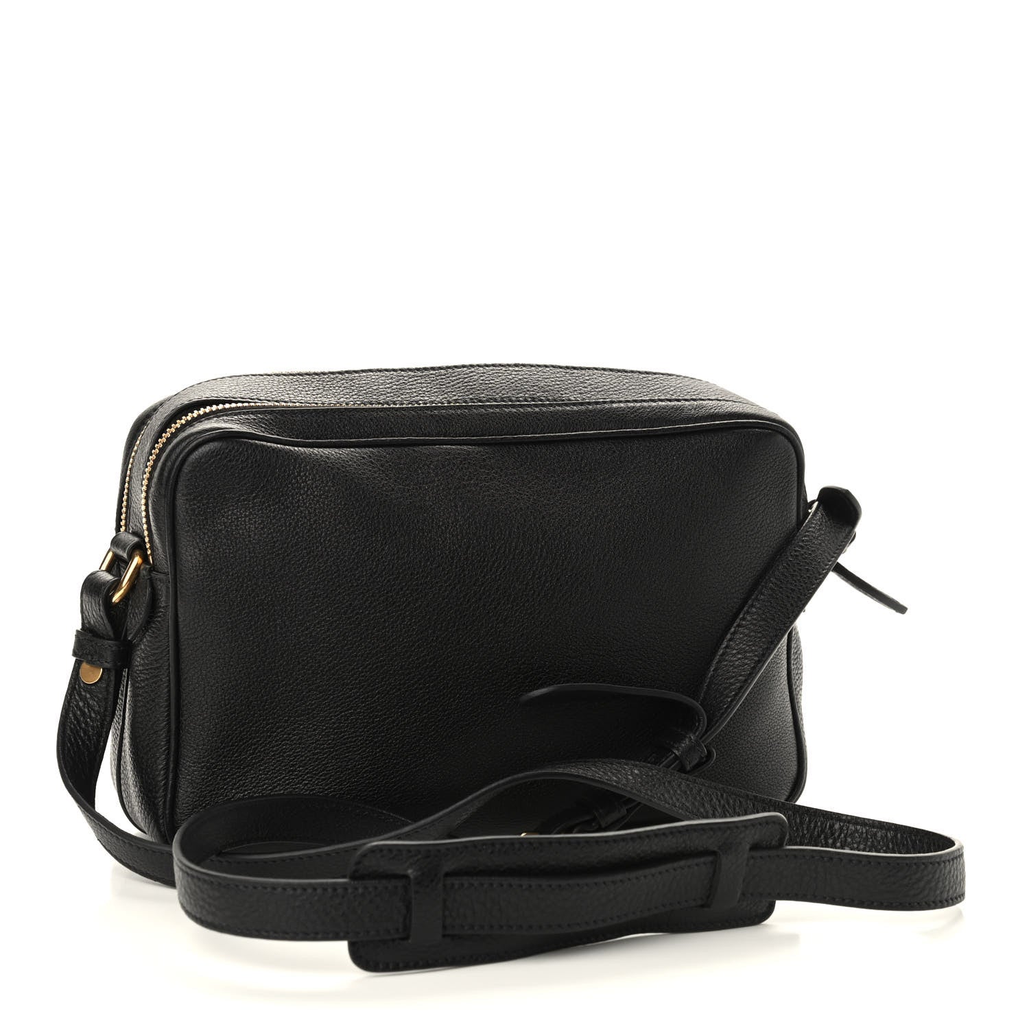 Prada Vitello Phenix Camera Bag Black 2 of 9