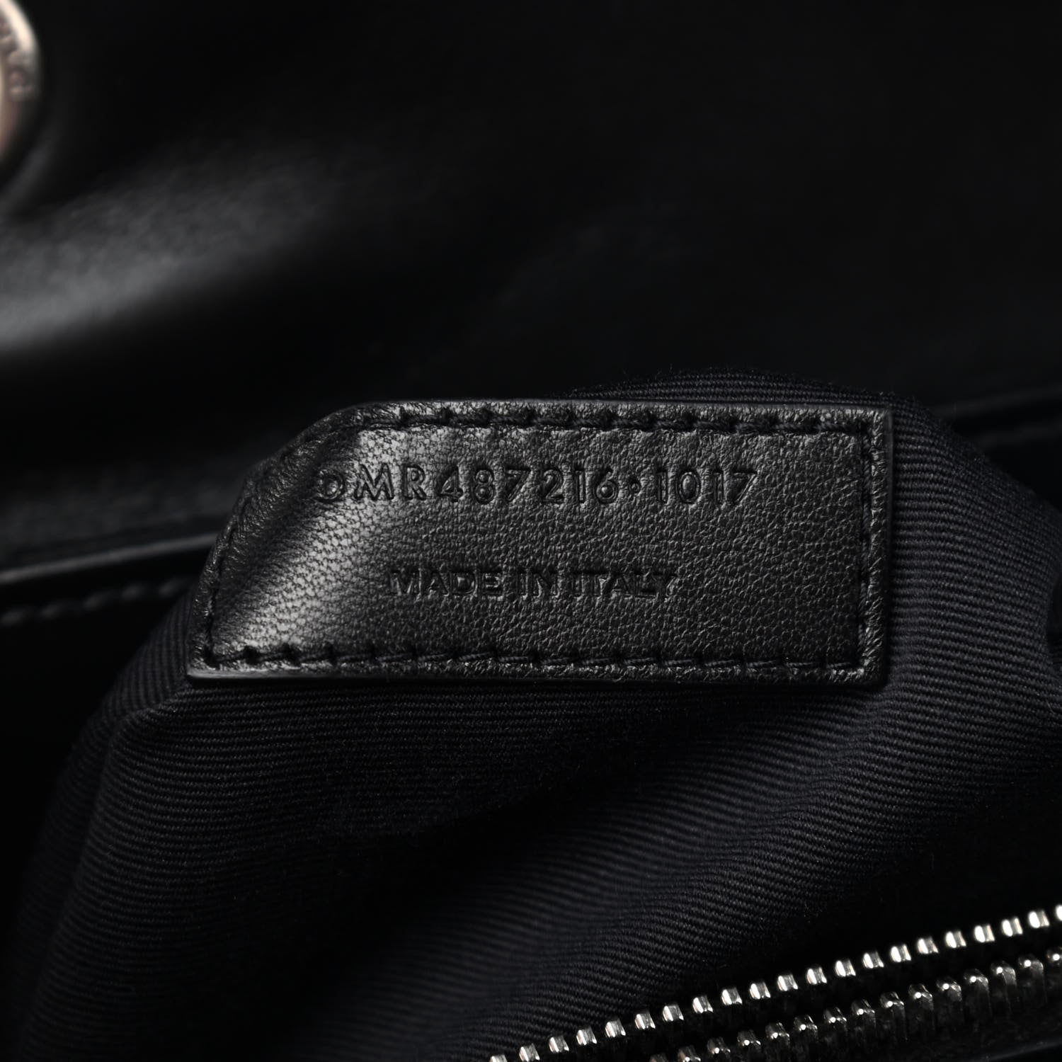 Saint Laurent Calfskin Y Quilted Monogram Medium Loulou Chain Satchel Black 7 of 9