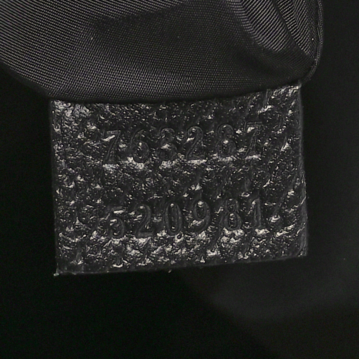 Gucci Crystal GG Monogram Web Tote Black 7 of 10