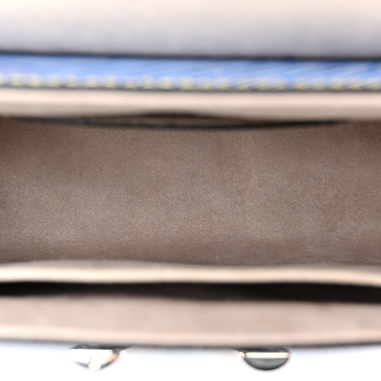 Louis Vuitton Epi Studded Twist Shoulder Bag MM Denim Light 5 of 9