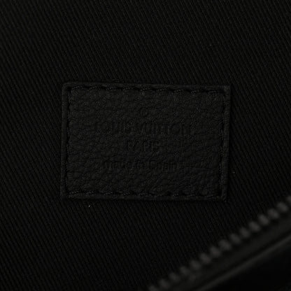 Louis Vuitton Calfskin Monogram Shadow Discovery Bumbag Black 6 of 9