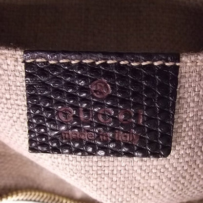 Gucci Silk Flower Garden Bumble Bee Charm Pochette Black 8 of 11