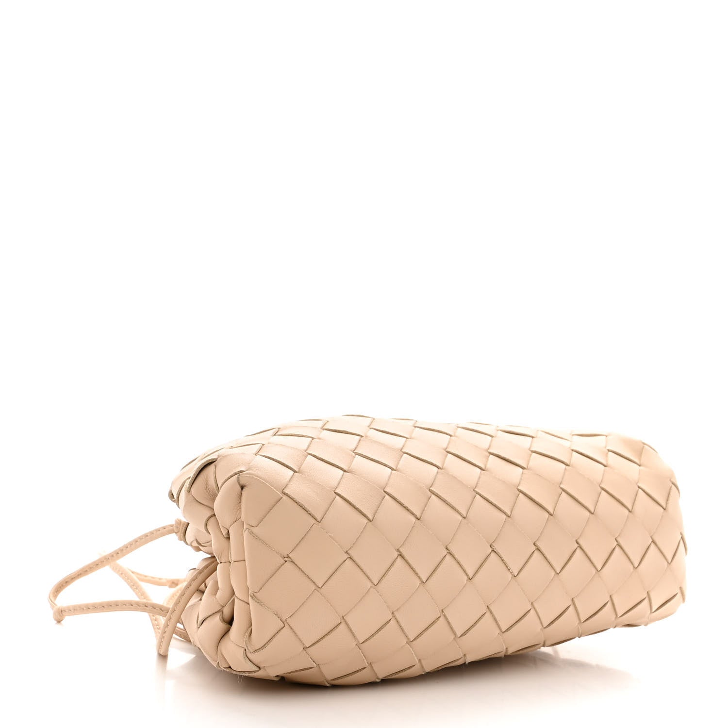 Bottega Veneta Nappa Intrecciato The Mini Pouch Almond 4 of 10
