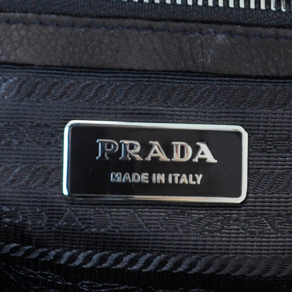 Prada Leather Antic Easy A Foldover Pushlock Flap Shoulder Bag 9 of 12