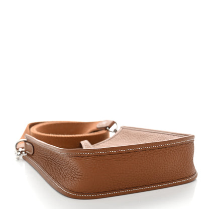 Hermes Taurillon Clemence Evelyne TPM Gold 4 of 10
