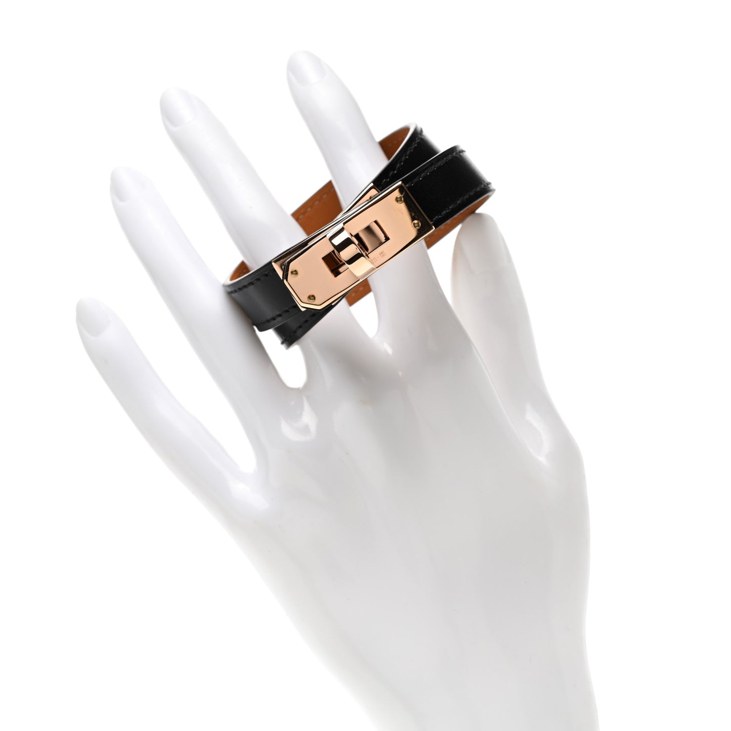 Box Kelly Double Tour Bracelet T2 Black
