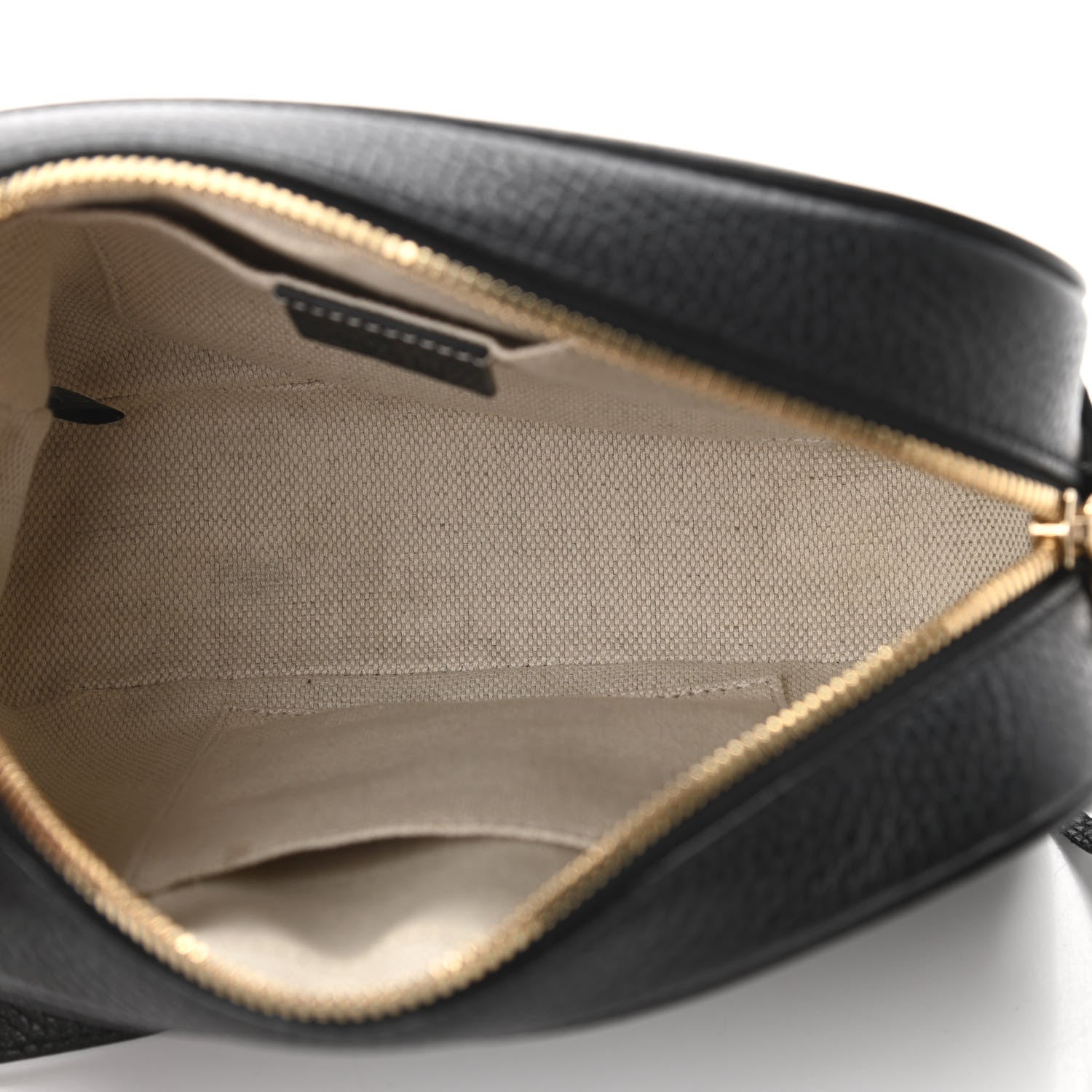 Gucci Pebbled Calfskin Small Soho Disco Bag Black 5 of 11