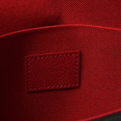 Louis Vuitton Damier Ebene Pochette Felicie Chain Wallet 8 of 11