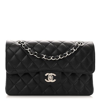 Chanel Caviar Quilted Small Double Flap Black 1 of 12