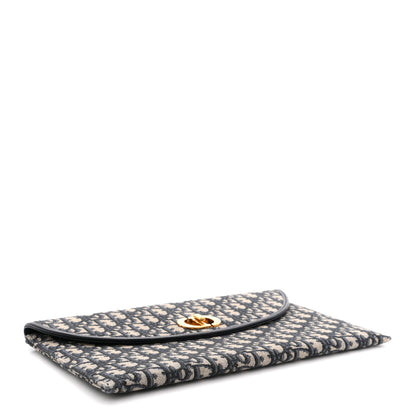 Christian Dior Oblique 30 Montaigne Avenue Pouch With Flap Blue 4 of 8