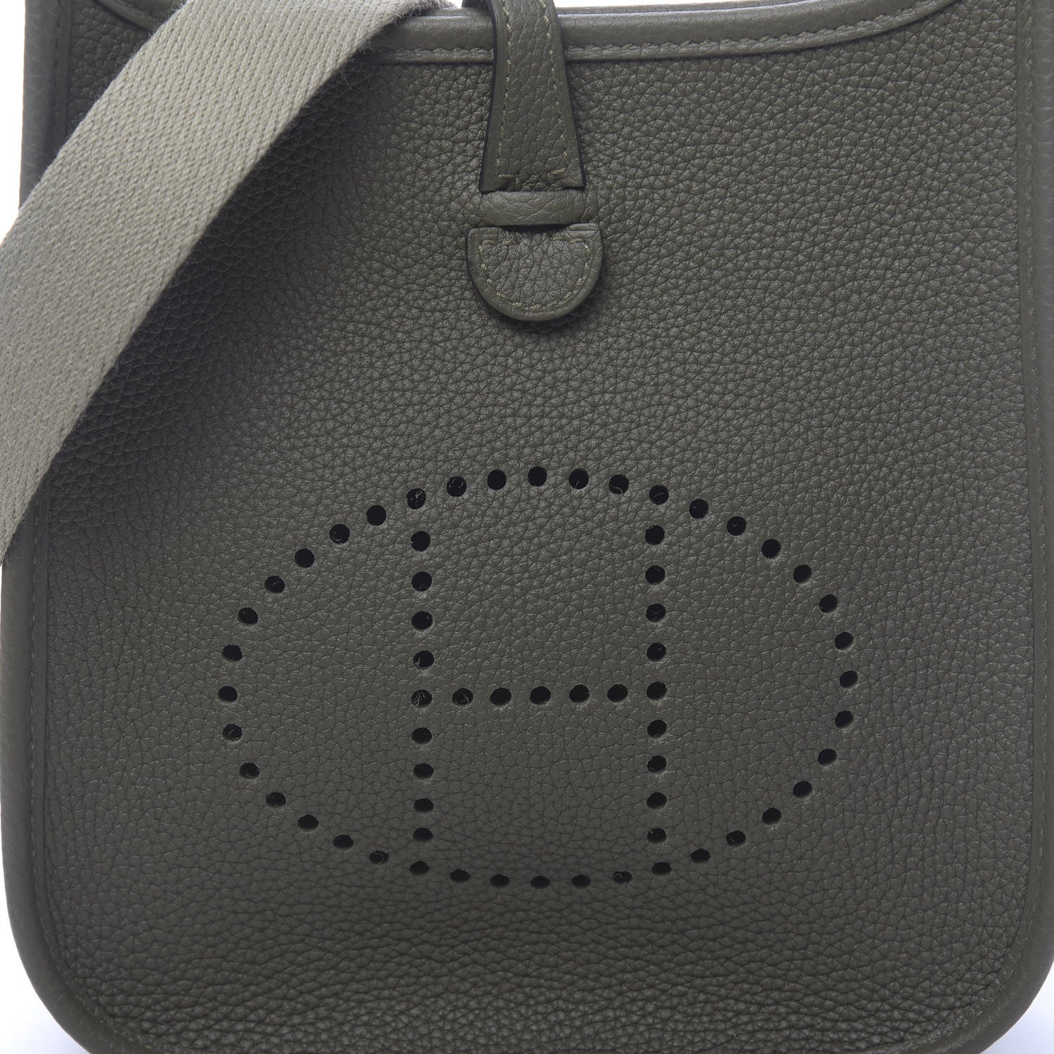 Hermes Taurillon Maurice Amazone Evelyne TPM Vert Olive Sauge 10 of 11