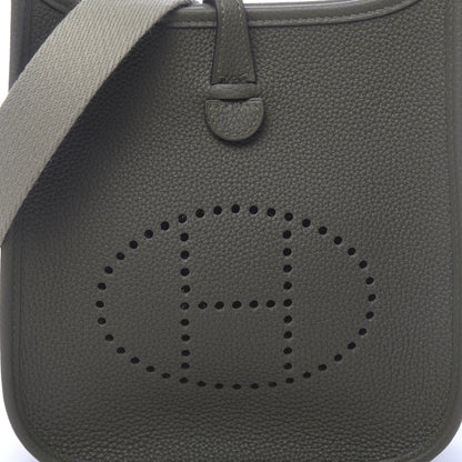 Hermes Taurillon Maurice Amazone Evelyne TPM Vert Olive Sauge 10 of 11