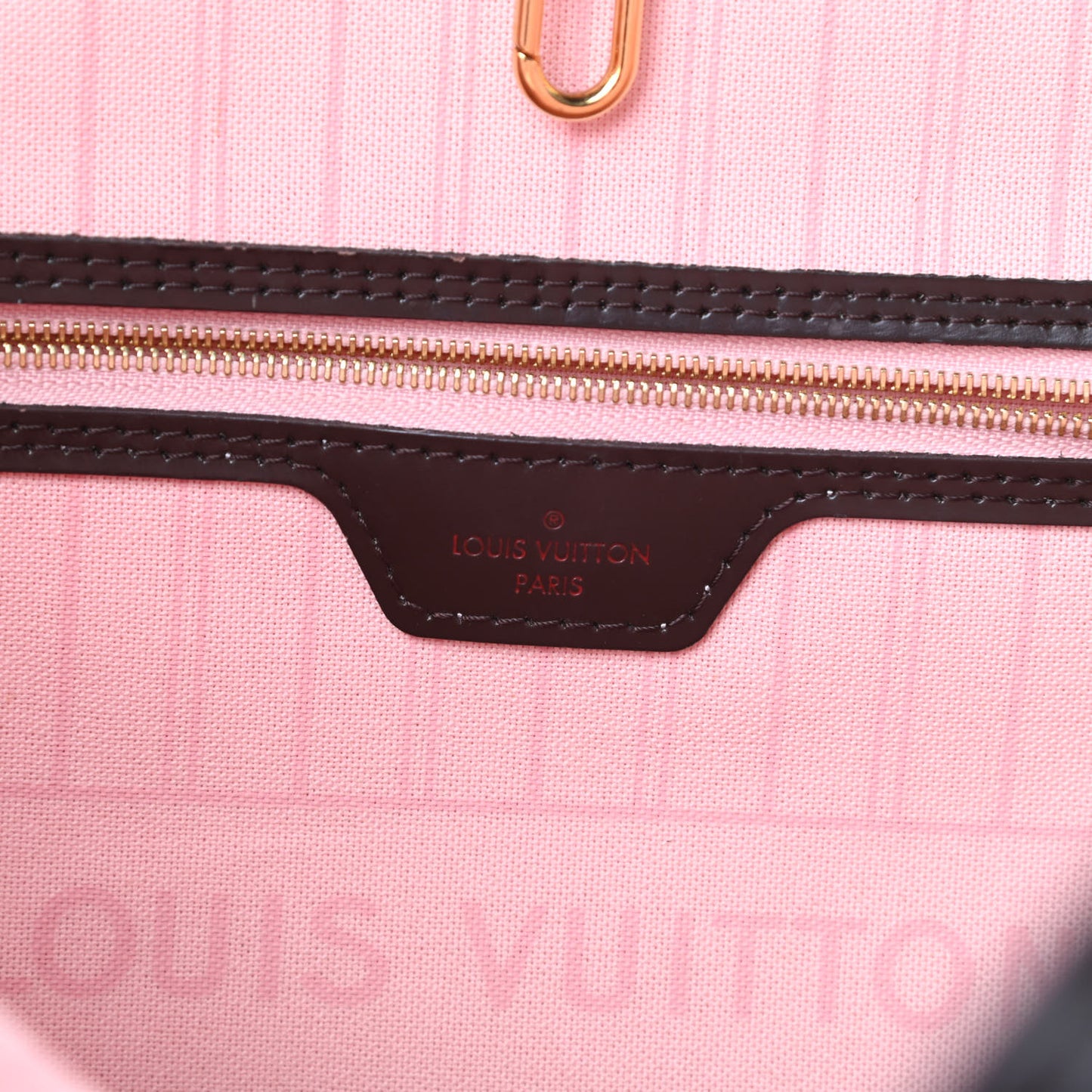 Damier Ebene Neo Neverfull MM Rose Ballerine