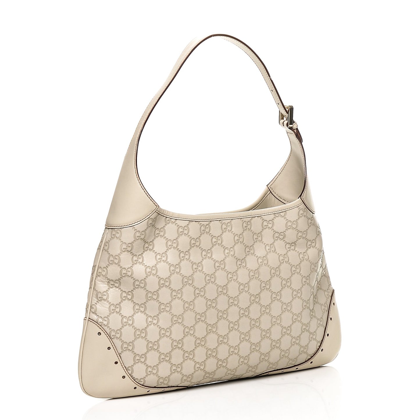 Guccissima Punch Hobo Off White