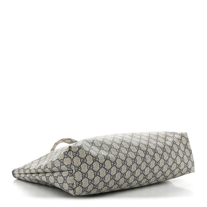 Gucci GG Plus Monogram Medium Signature Web Loop Tote Navy 4 of 11