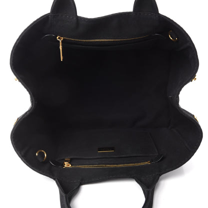 Prada Canapa Logo Tote Black 5 of 12