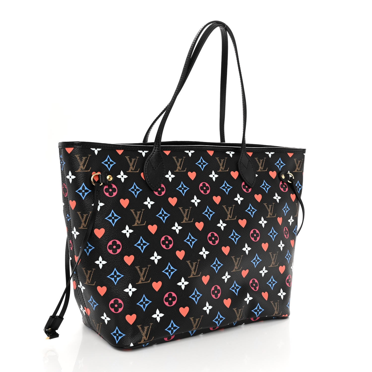 Louis Vuitton Game On Neverfull MM Black 4 of 10
