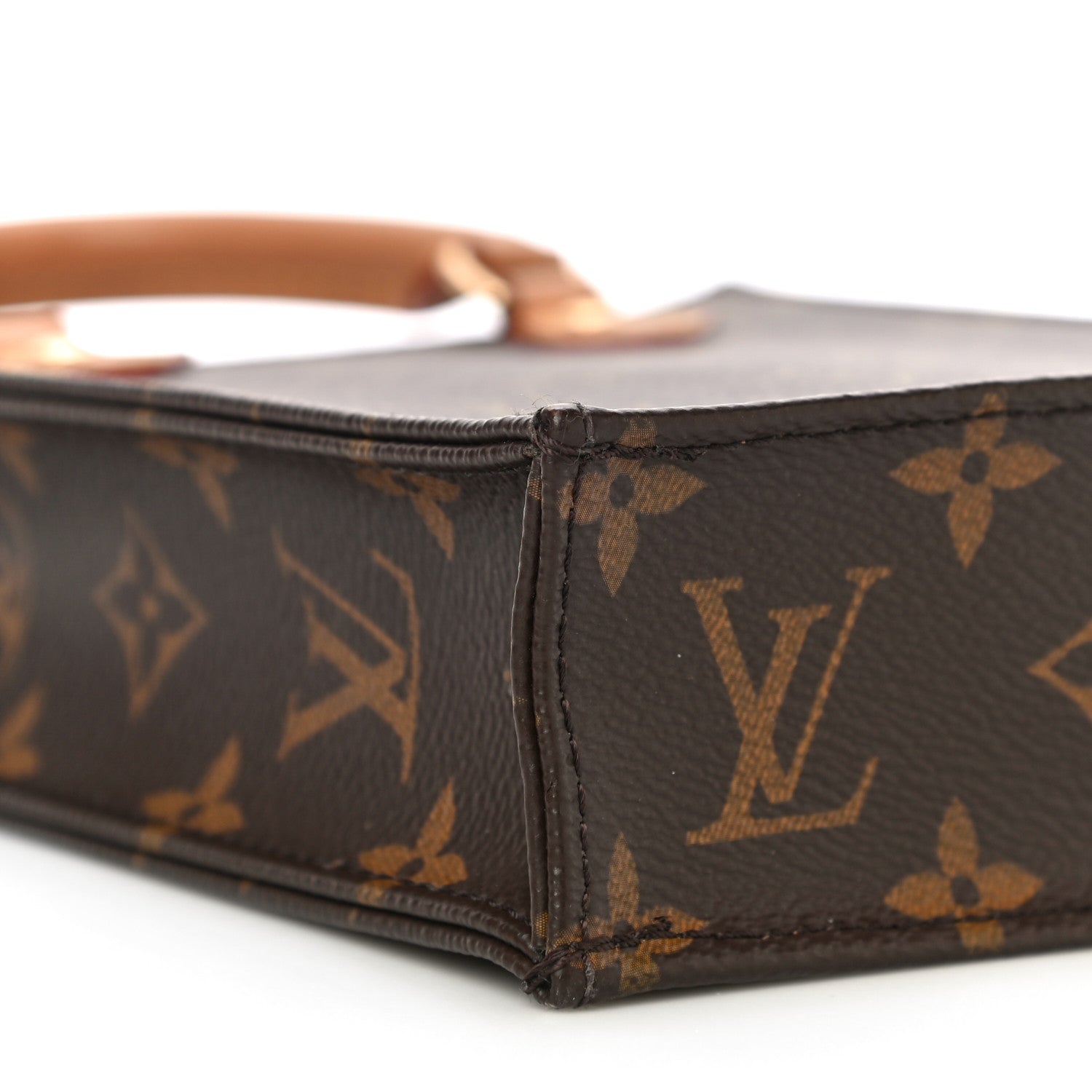 Louis Vuitton Monogram Petit Sac Plat 9 of 13