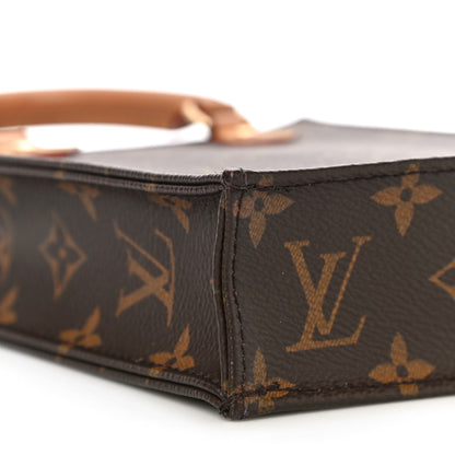 Louis Vuitton Monogram Petit Sac Plat 9 of 13