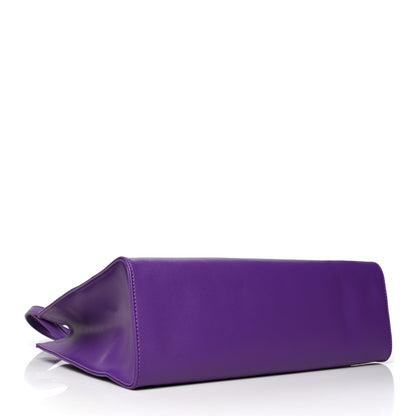 Telfar Vegan Leather Medium Shopping Bag Grape 4 of 12