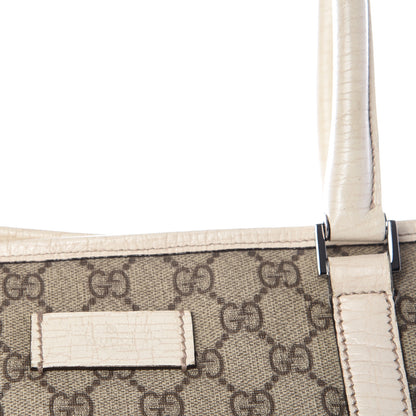 Gucci GG Plus Monogram Medium Joy Tote White 14 of 14