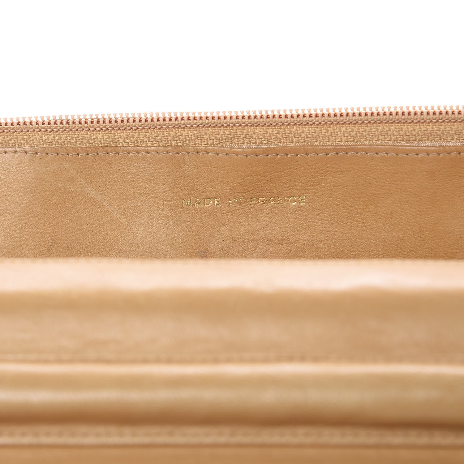 Chanel Caviar Timeless CC Wallet On Chain WOC Beige 7 of 14