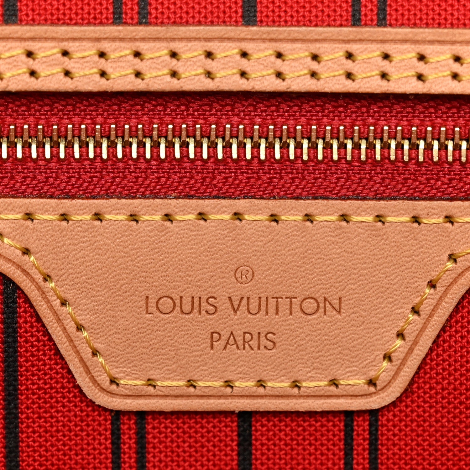 Louis Vuitton Monogram Neo Neverfull MM Cherry 6 of 10