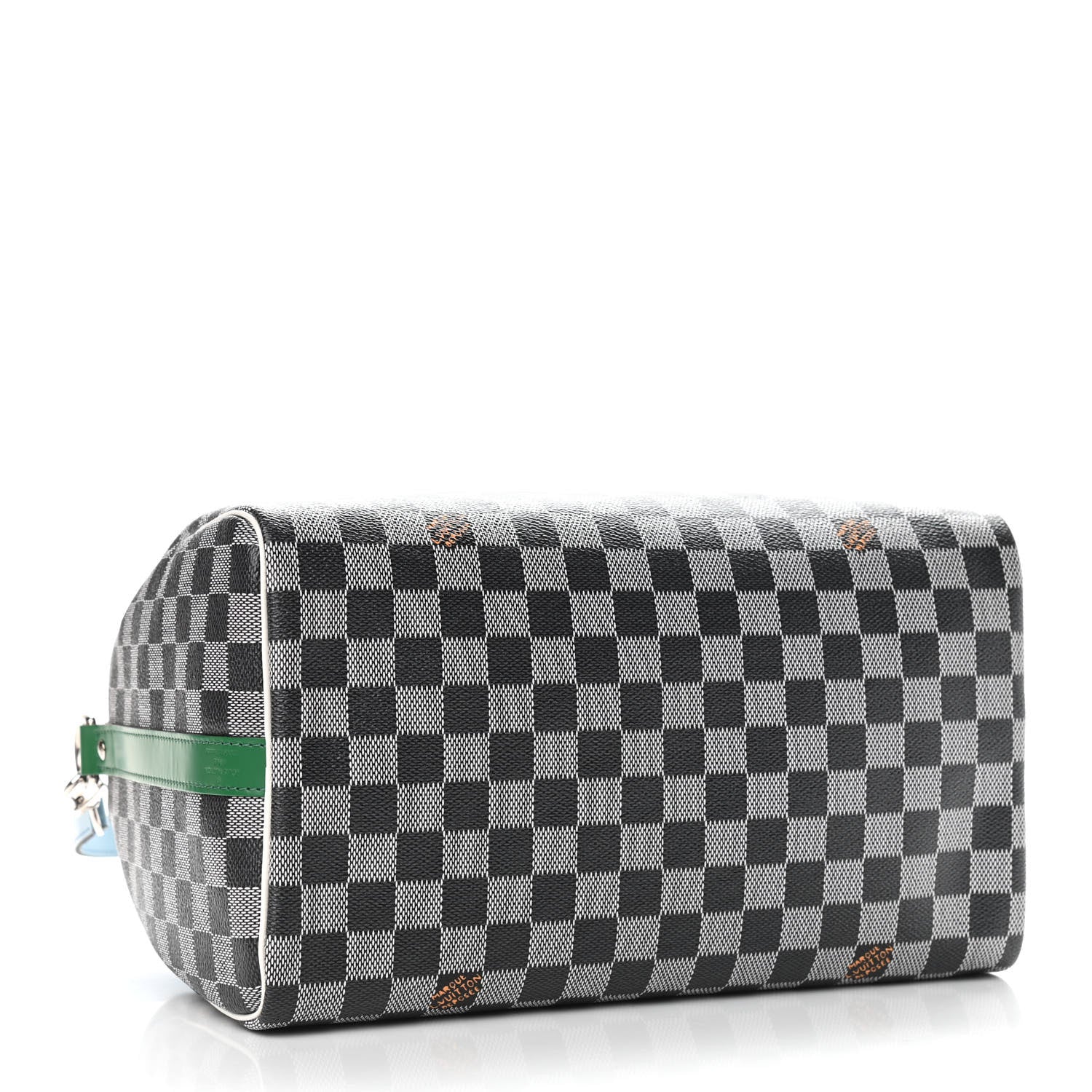 Louis Vuitton Damier Speedy Bandouliere 30 Black White 4 of 10