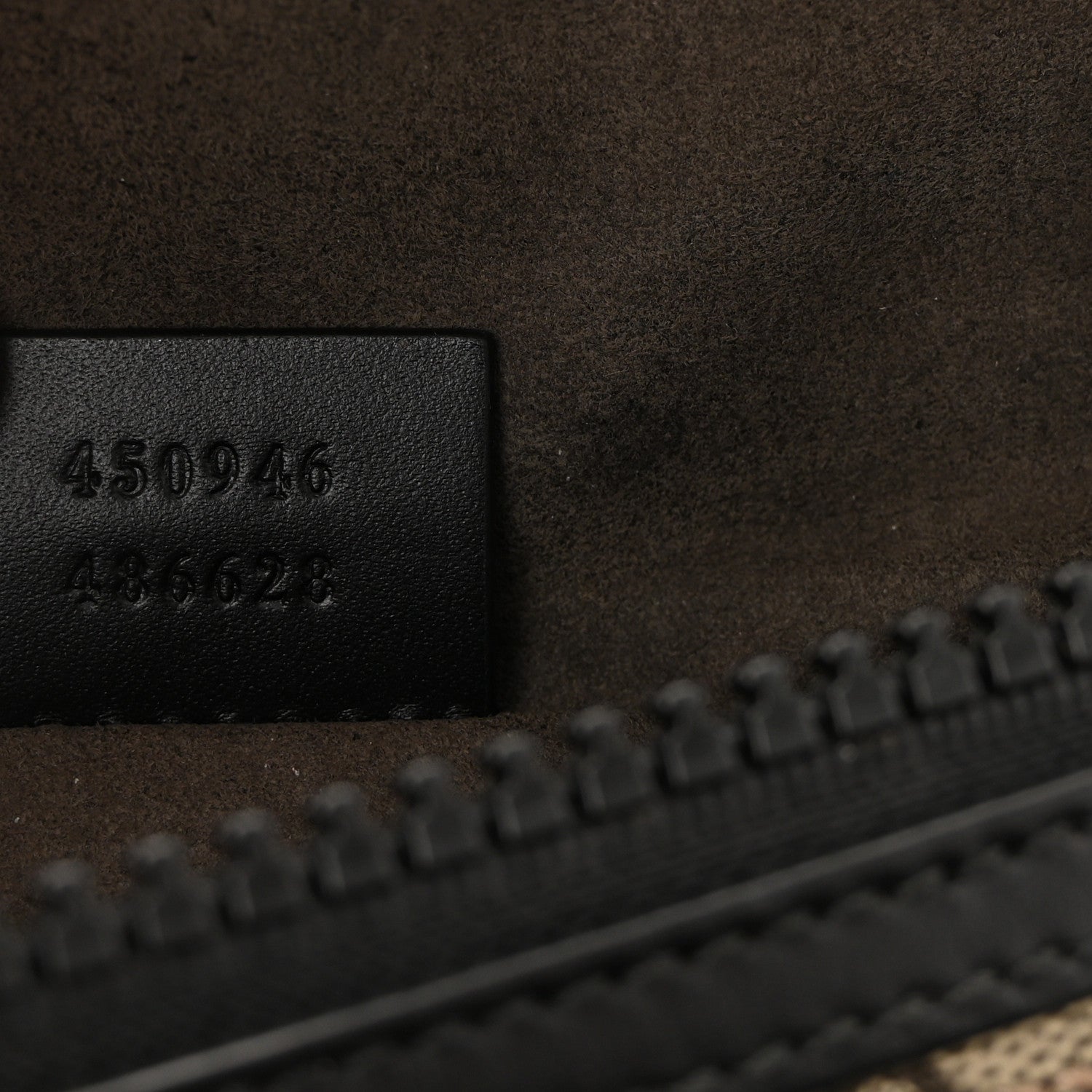 Gucci GG Supreme Monogram Belt Bag Black 7 of 10