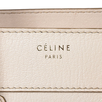 Celine Goatskin Micro Luggage White 9 of 12