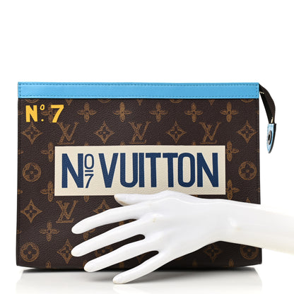Louis Vuitton Monogram Vintage Calfskin Trunk L'œil Pochette Voyage 2 of 6