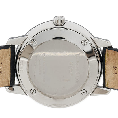 Tiffany Stainless Steel Satin Diamond Bezel 31mm Atlas 2-Hand Quartz Watch 4 of 4