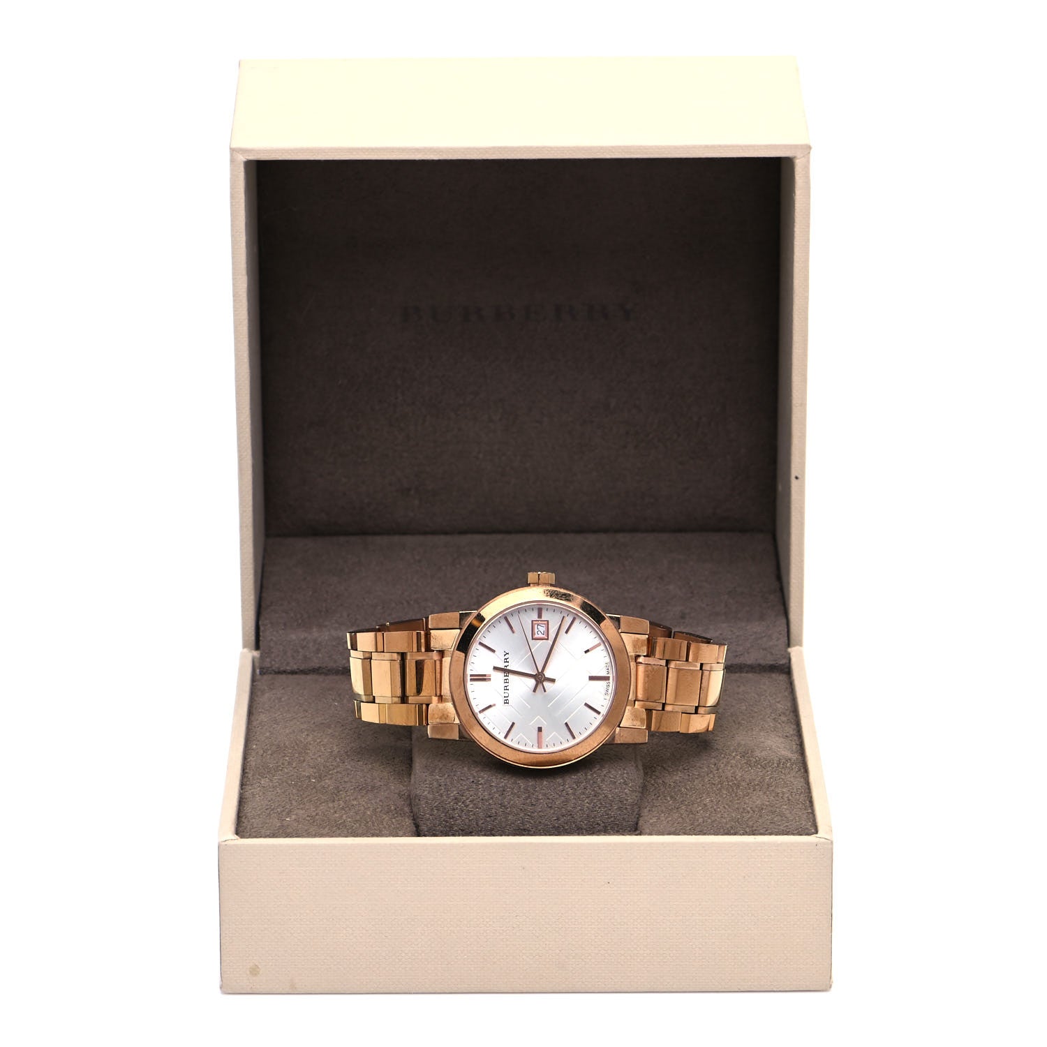 Burberry Stainless Steel 34mm The City Quartz Watch BU9104 5 of 5