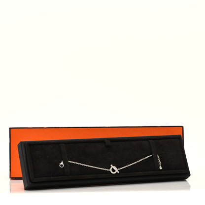 Hermes 18K White Gold Diamond Finesse Bracelet ST 5 of 5