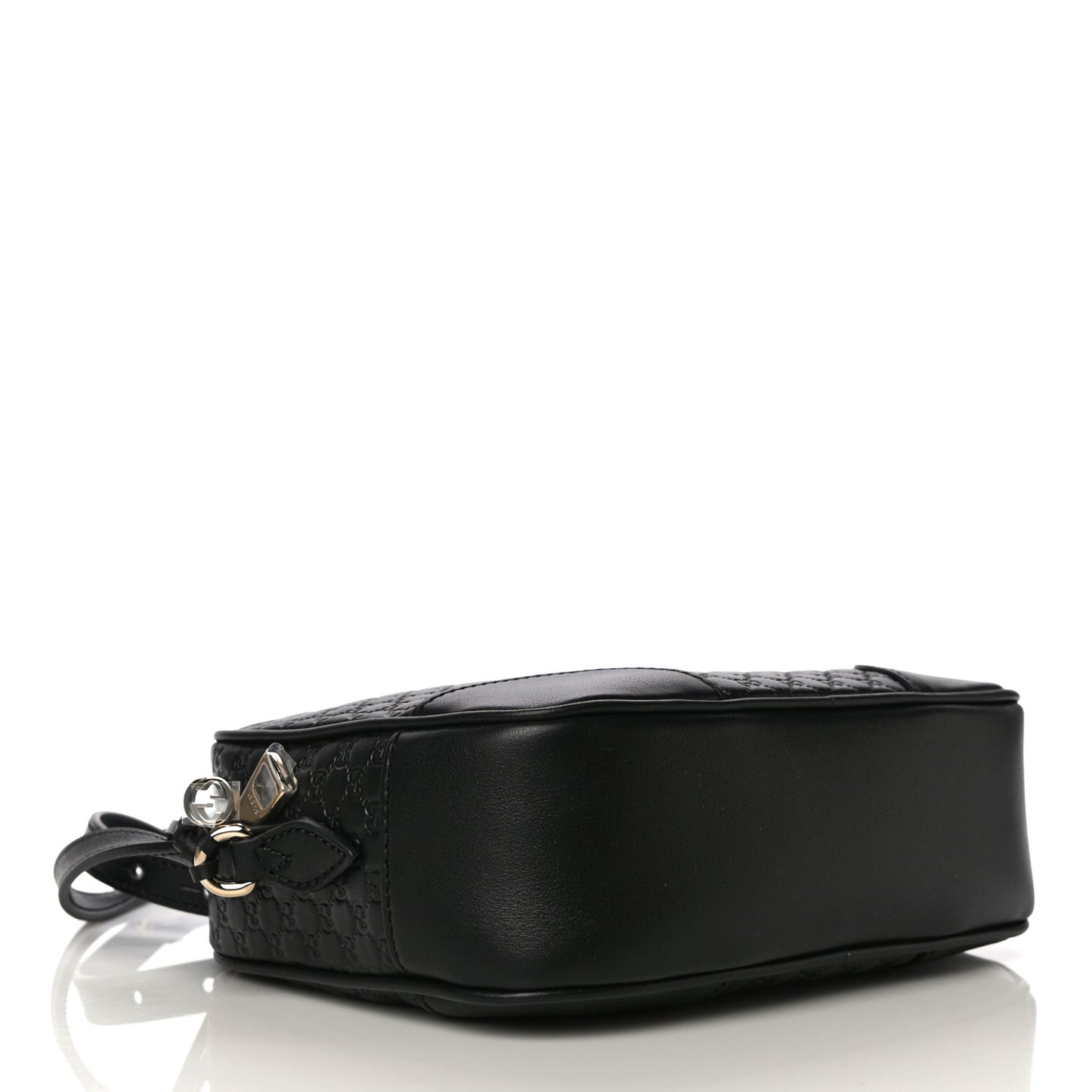 Microguccissima Mini Bree Messenger Bag Black