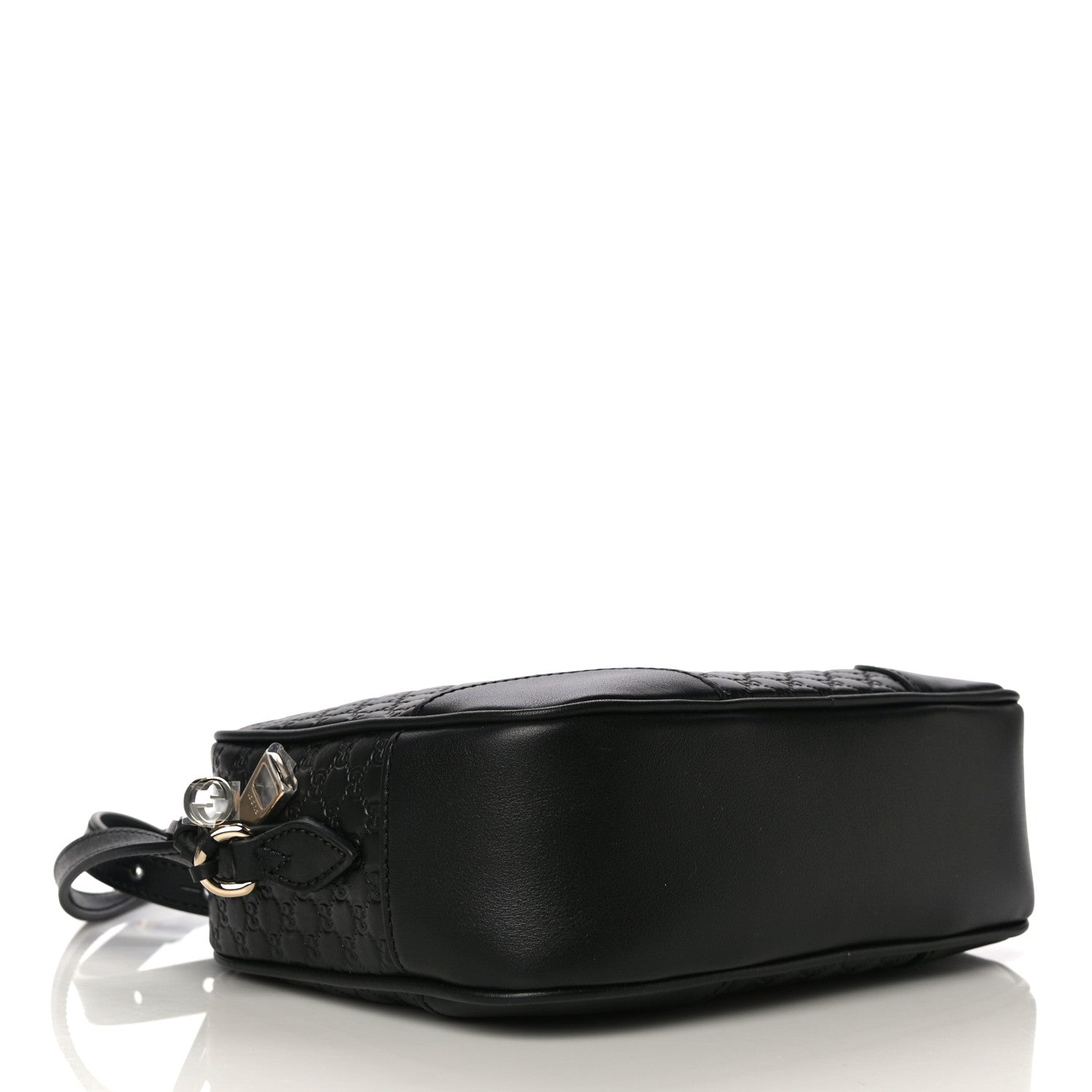 Gucci Microguccissima Mini Bree Messenger Bag Black 4 of 11