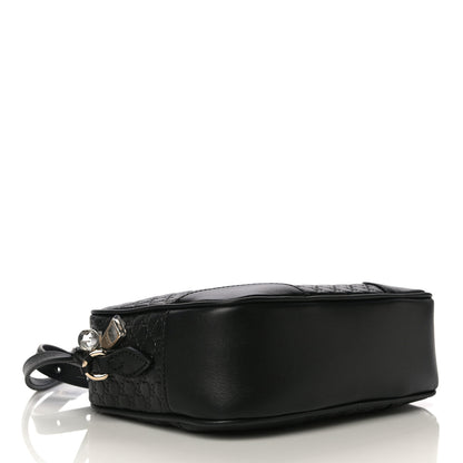 Gucci Microguccissima Mini Bree Messenger Bag Black 4 of 11