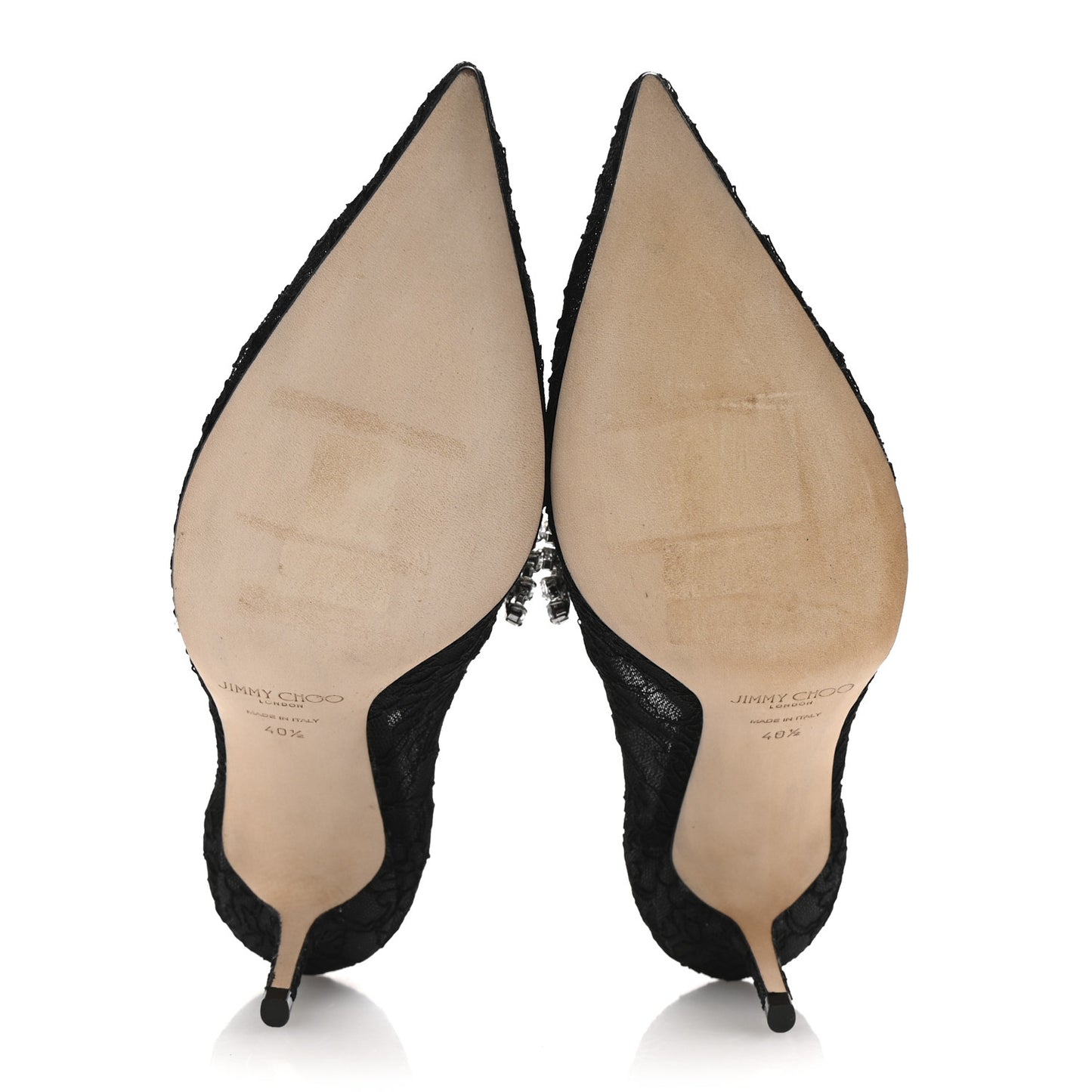 Lace Crystal Bing 65 Pumps 40.5 Black