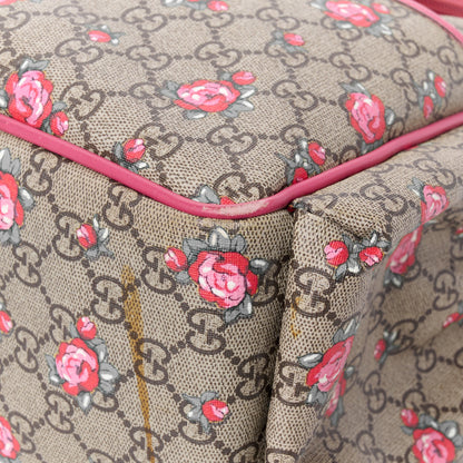Gucci GG Supreme Monogram Rose Bud Diaper Bag Pink 14 of 14