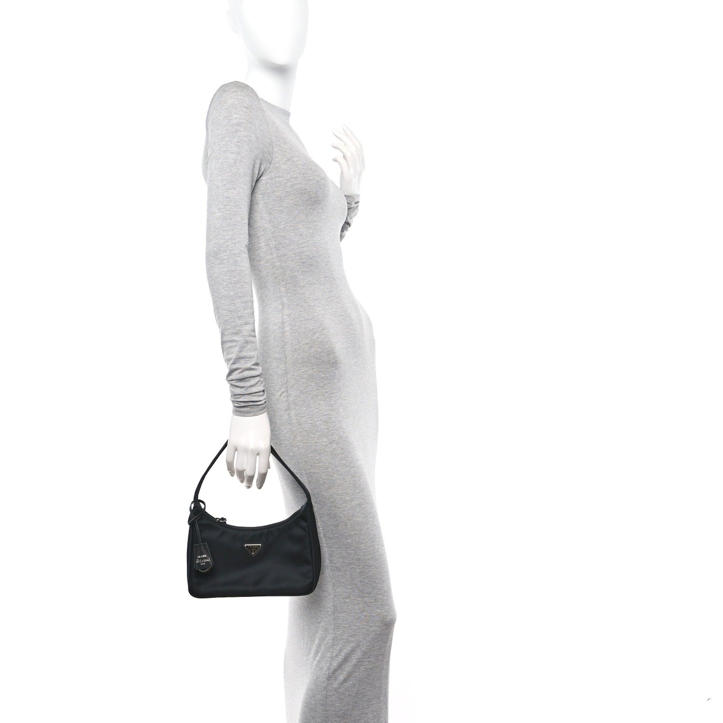 Tessuto Nylon Mini Re-Edition 2000 Bag Black