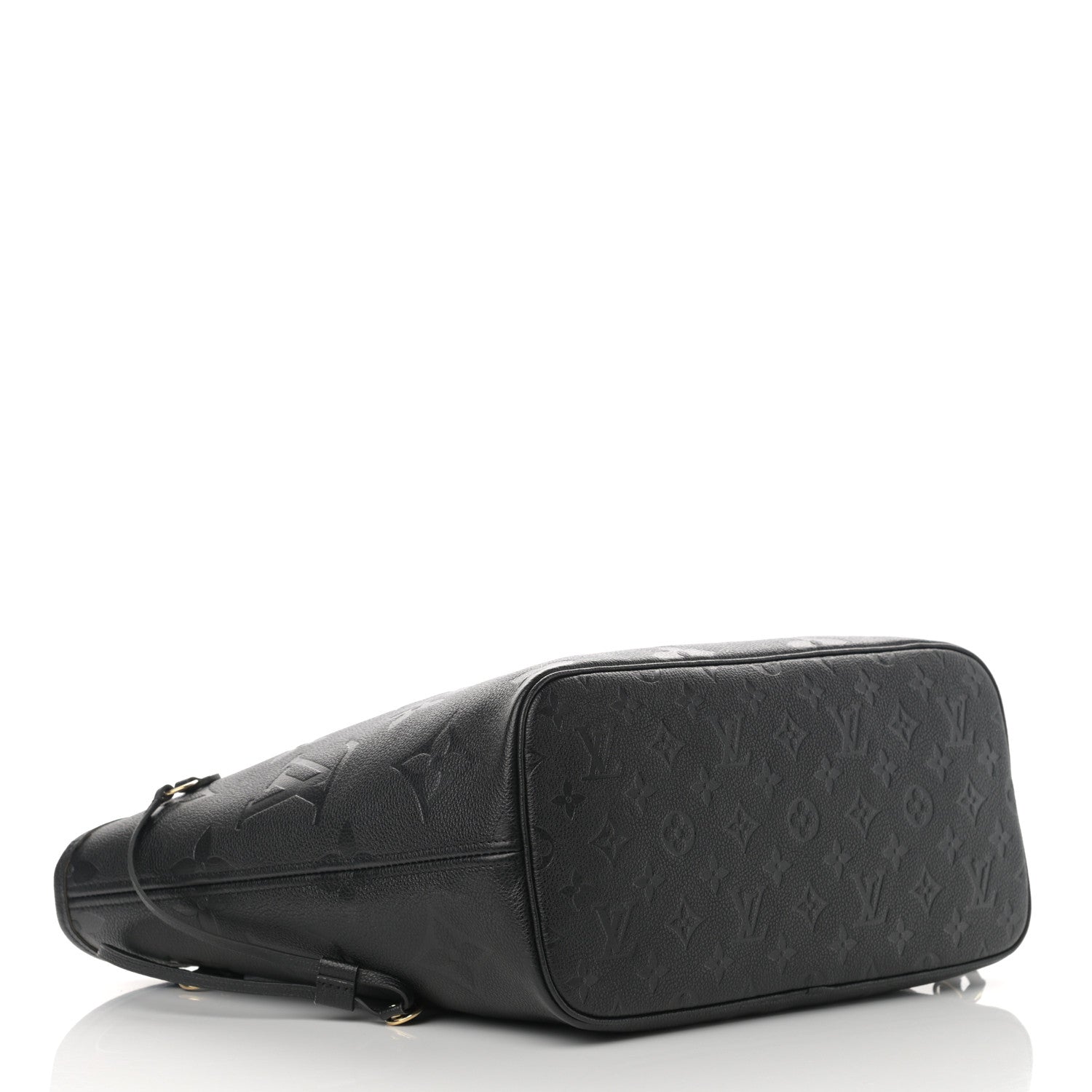 Louis Vuitton Empreinte Monogram Giant Neverfull MM Black 5 of 10