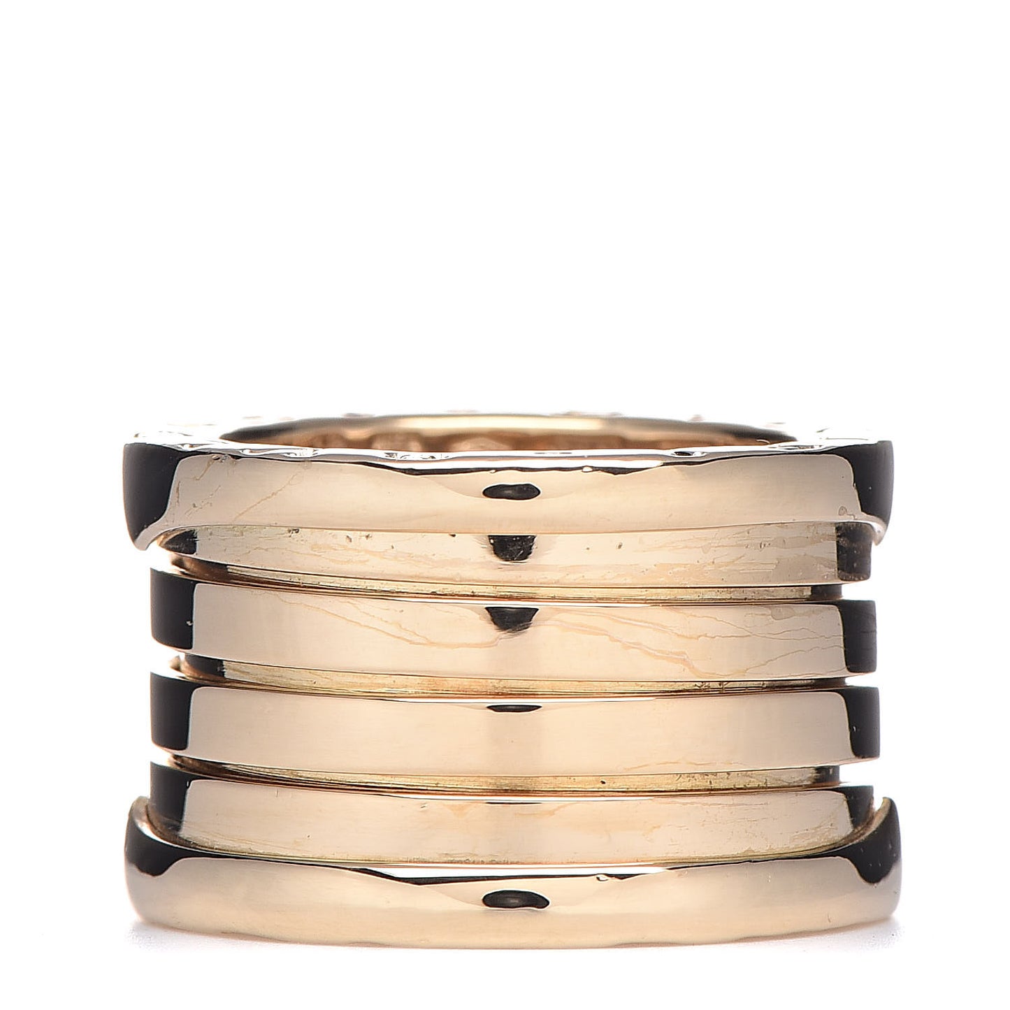 18K Yellow Gold B.Zero1 Four-Band Ring 48 4.5